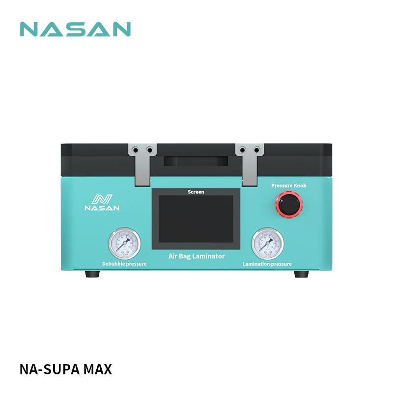 

NASAN NA SUPA MAX LCD Laminating Machine 15 Inches OCA Bubble Remover for Phone Flat Curved Touch Glass Screen Repair