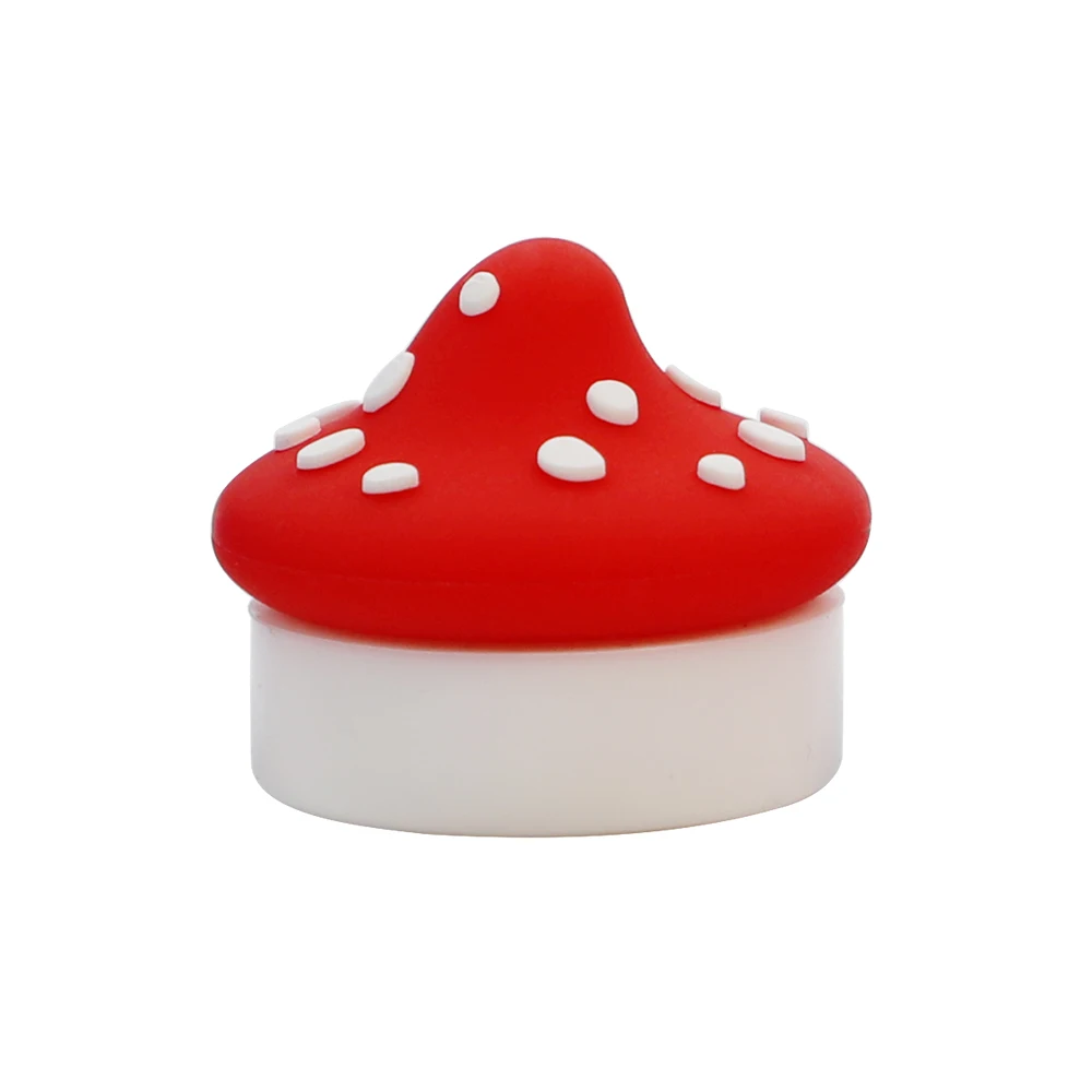 Psychedelic Mushroom Wax Jar, Nonstick Container Bottle, Cream Jars, Portable Kitchen, Home Smoking Accessories, 5ml, 1 Pc