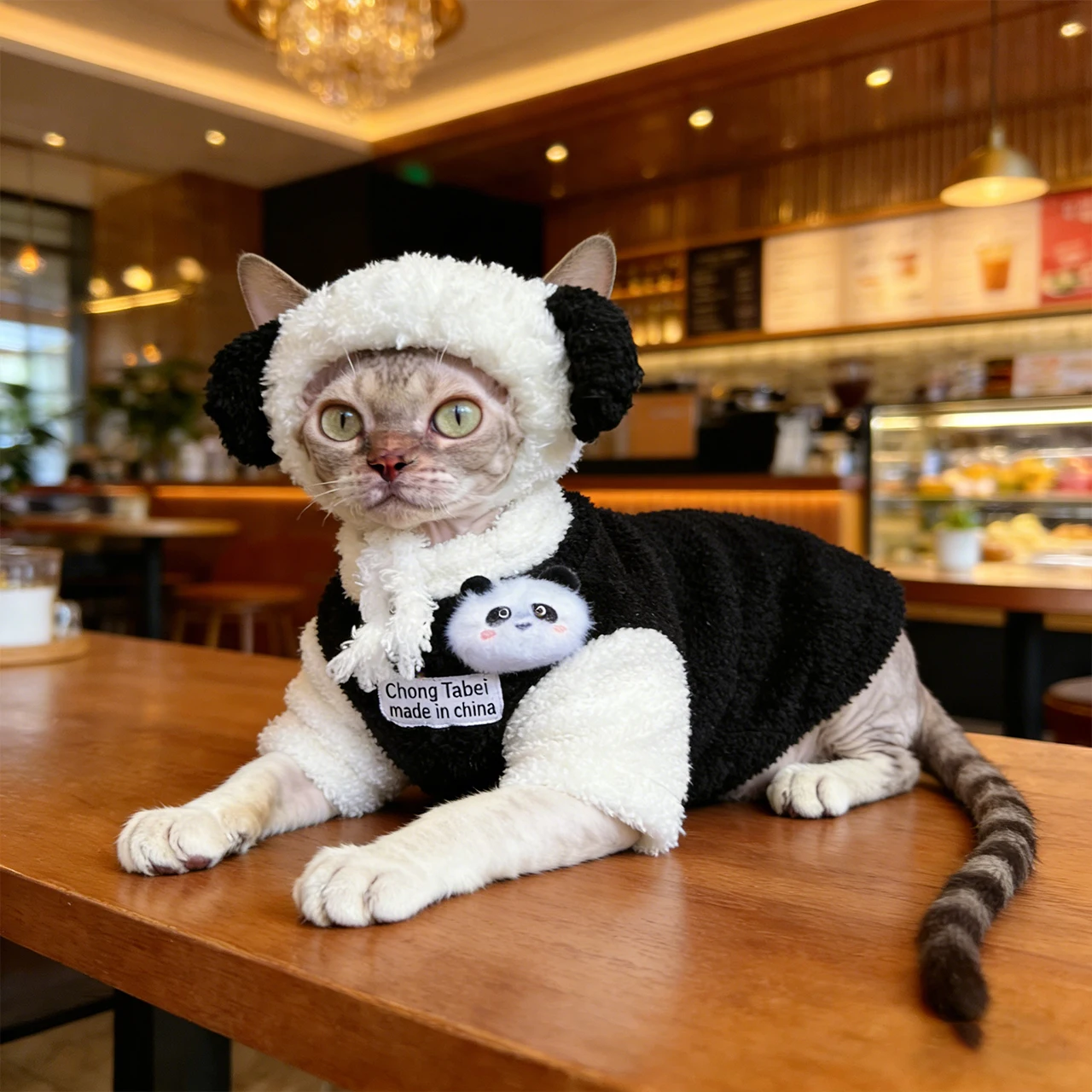 : Bluzy z kapturem dla kotów