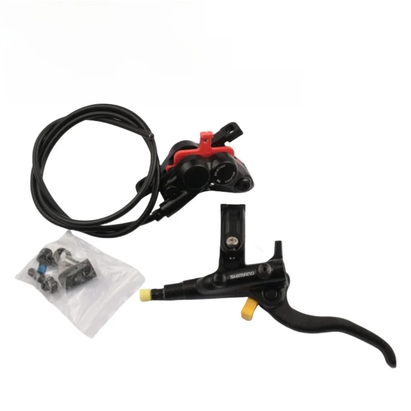 AliExpress Shimano Original Split Brake M4100 left split Hydraulic Disc Brake Caliper MT420 800mm/850mm With Resin Pads MTB