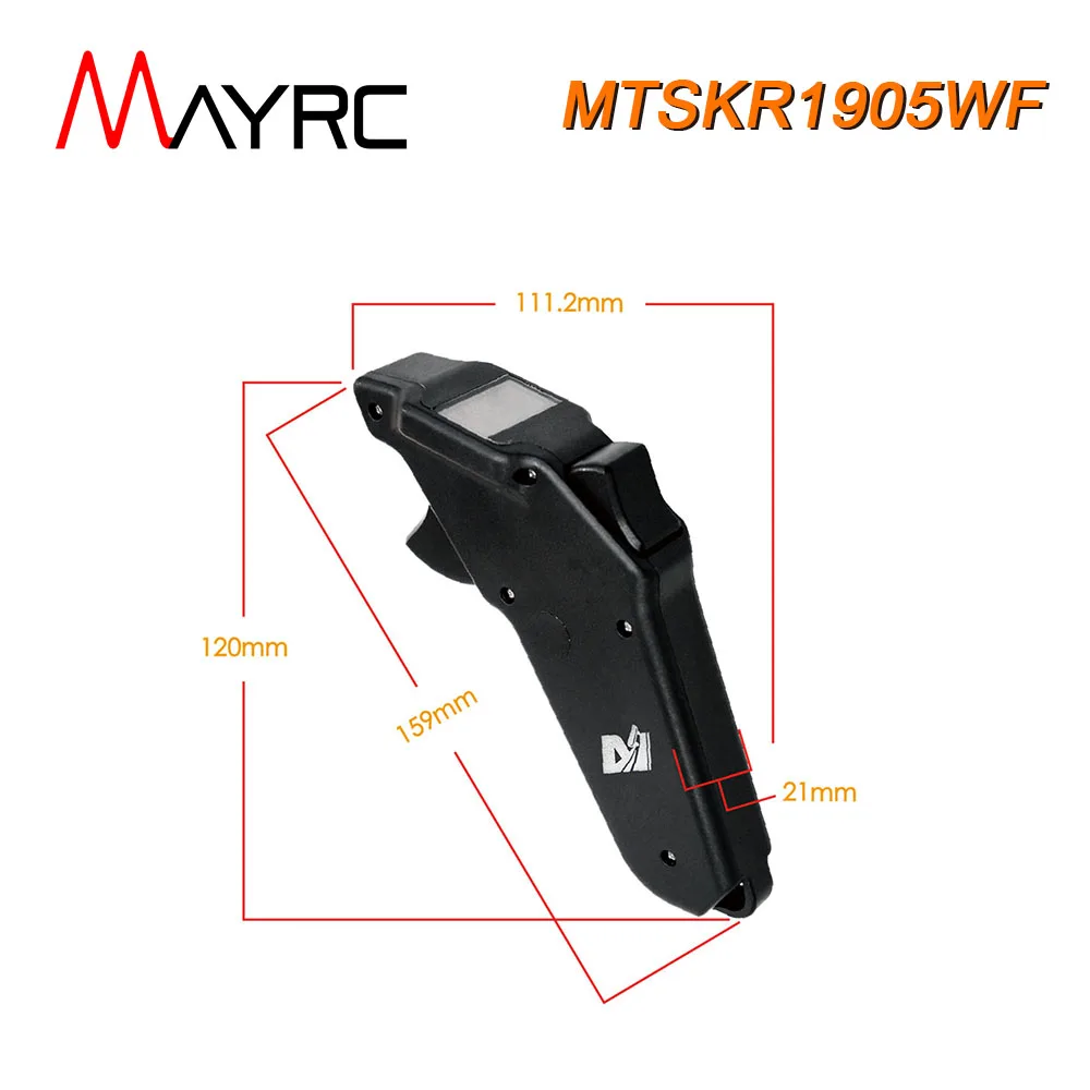 MAYRC MTSKR1905WF V2 IP67 Waterproof Remote Controller Wireless Charging for Foildrive Electric foil  Surfboard Efoil Hydrofoi