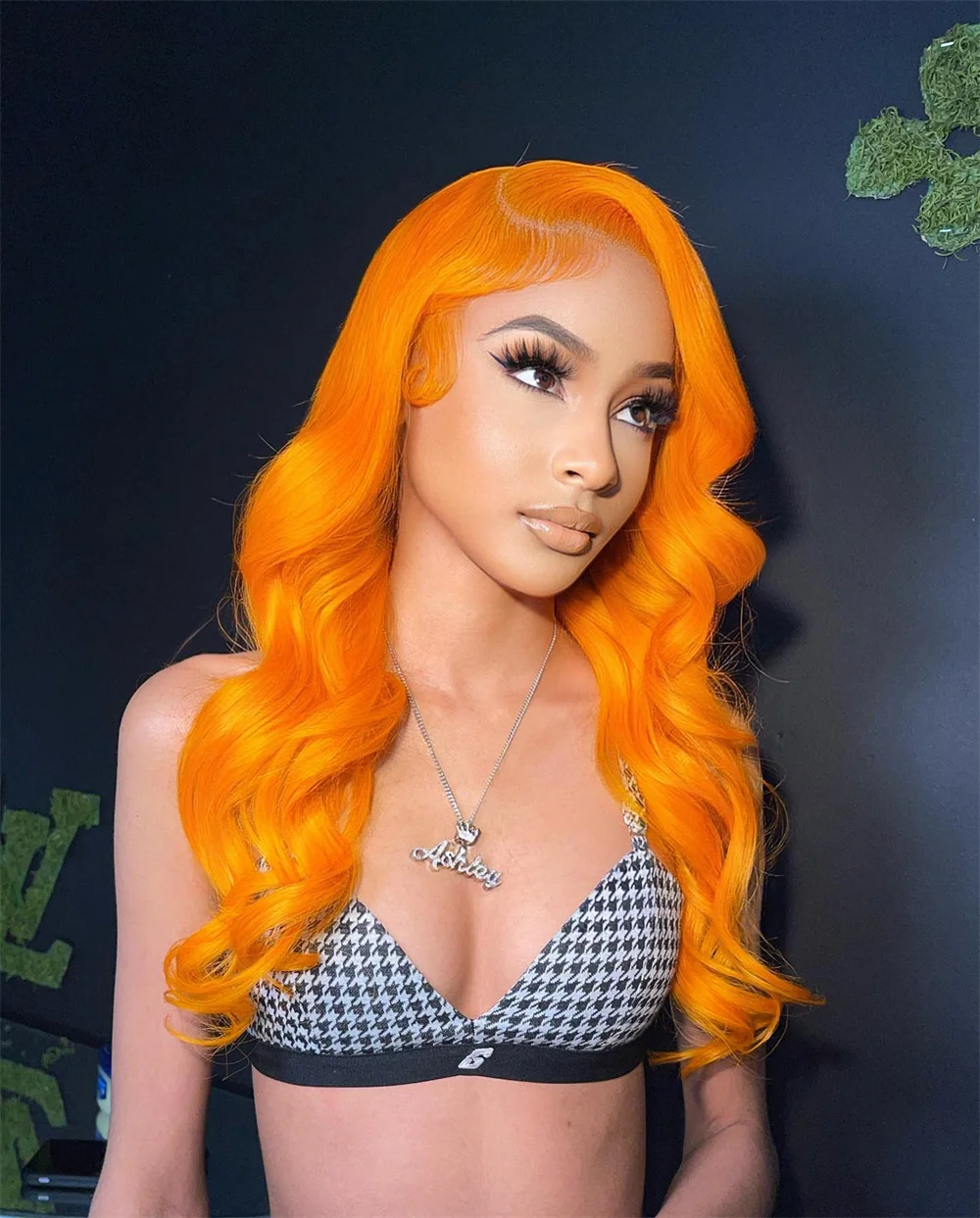 الزنجبيل البرتقالي 13x4 الدانتيل الجبهة خصلات الشعر المستعار الإنسان البرازيلي الجسم موجة الملونة 613 الدانتيل الشفاف الجبهة الباروكات للنساء قبل قطعها