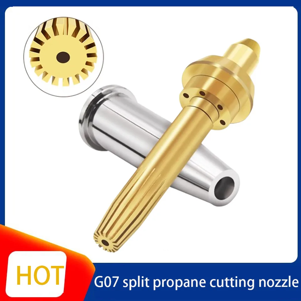 Propane Cutting Nozzle Plum Blossom Oxygen Cutting Nozzle 100 Type Cutting Torch Nozzle G07 Cutting Nozzle 30 Cutting Gun Nozzle