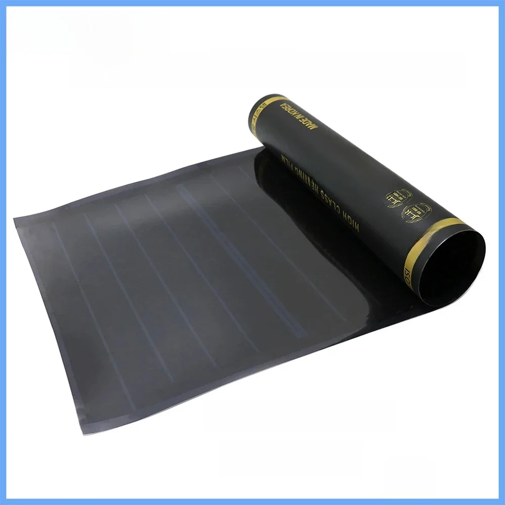 AC200 ~ 220 V 240 w/m2 Grafenowa folia grzewcza PTC na podczerwień Elektryczna ciepła mata podłogowa Made in Korea (100cmX25cm) — Zdjęcie 2 z 2