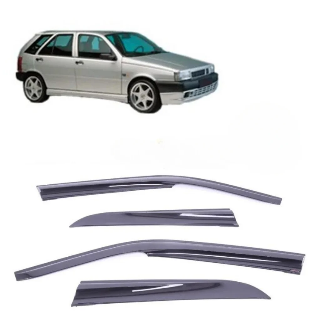 Car window accessories for Fıat Tempra-Tıpo 1990-1998 Sport Style window deflector rain cover visor awnings Exterior Accessory