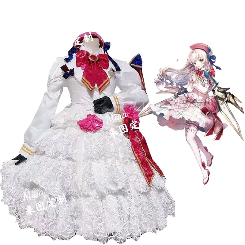 

Custom Made Fracture Hikari Cosplay Costume Lolita Dress Uniform Halloween Suits Women Anime Outfits Luxury Tailor Customized
