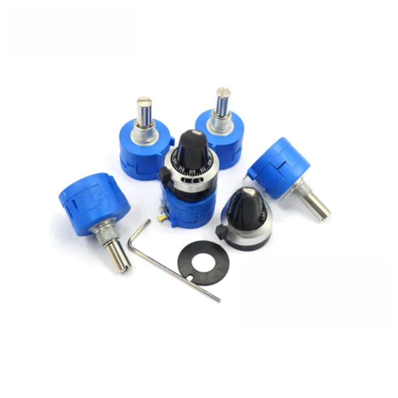 3590S-2 Potencjometr wieloobrotowy 500 1K 2K 5K 10K 20K 50K 100K ohm Potencjometr Regulowany rezystor 3590 102 202 502 103 104 — zdjęcie 2