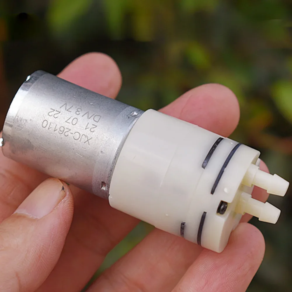 DC 3.7V 4W Micro 370 Silnikowa pompa wodna Mini samozasysająca membranowa pompa wodna Pompa ssąca Smll Elektryczna pompa ssąca — zdjęcie 2