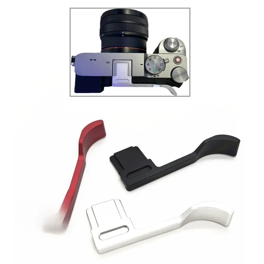 A7CR A7C2 Metalowa osłona gorącej stopki z uchwytem na kciuk do Sony ILCE-7CR ILCE-7CM2 A7CII A7CM2, A7C Mark II, Alpha 7C II — zdjęcie produktu 6