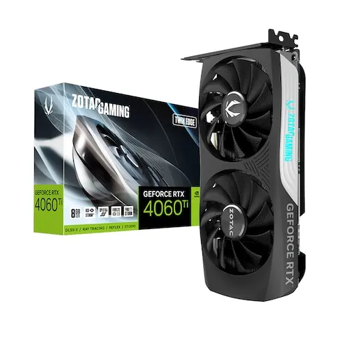 ZOTAC GAMING GeForce RTX 4060 Ti TWIN Edge D6 8GB