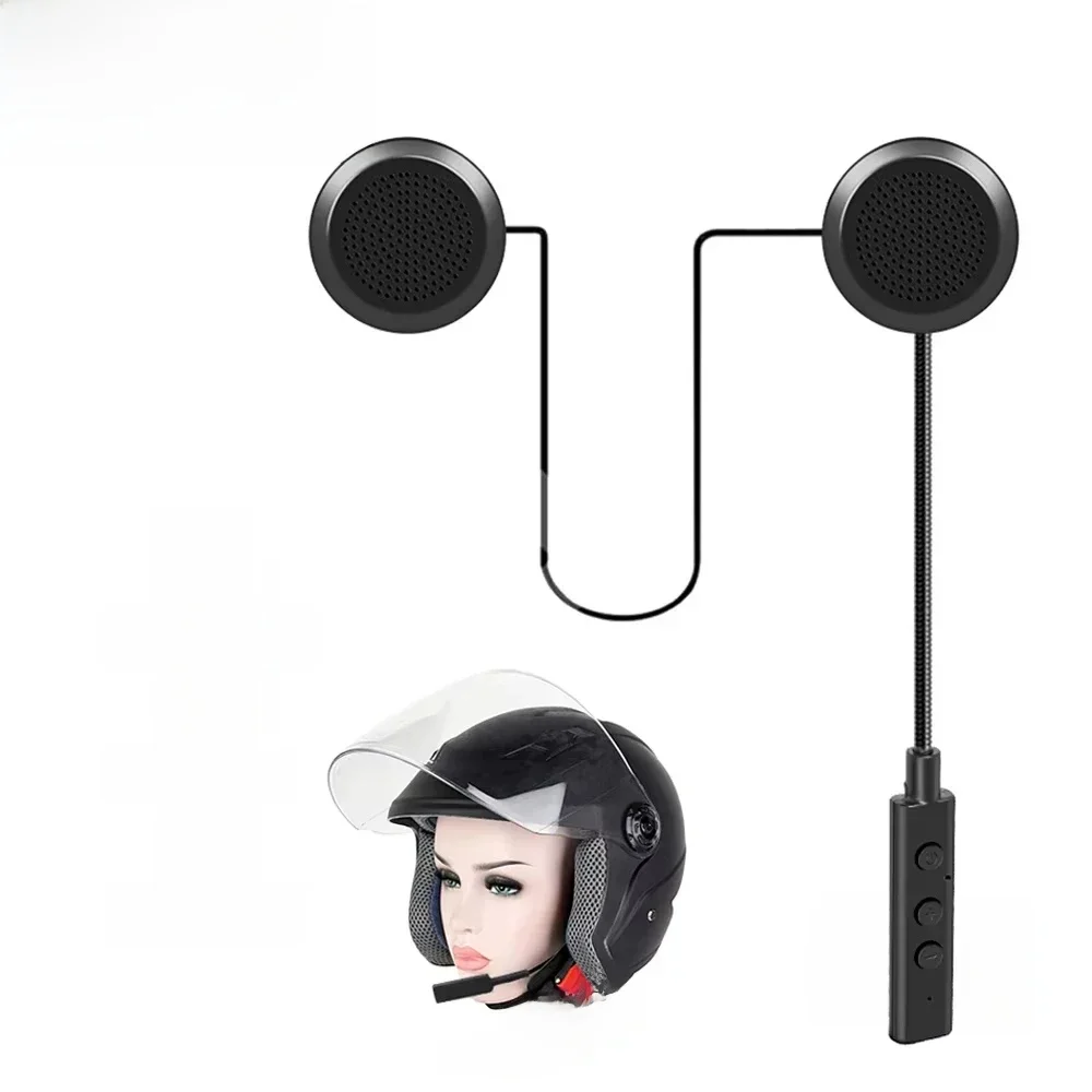 AliExpress velev Velev Bluetooth Motorcycle Helmet Headset BT5.0 Wireless Riding Headphone Anti-interference Motor Bike Handsfree Helmet Headsets