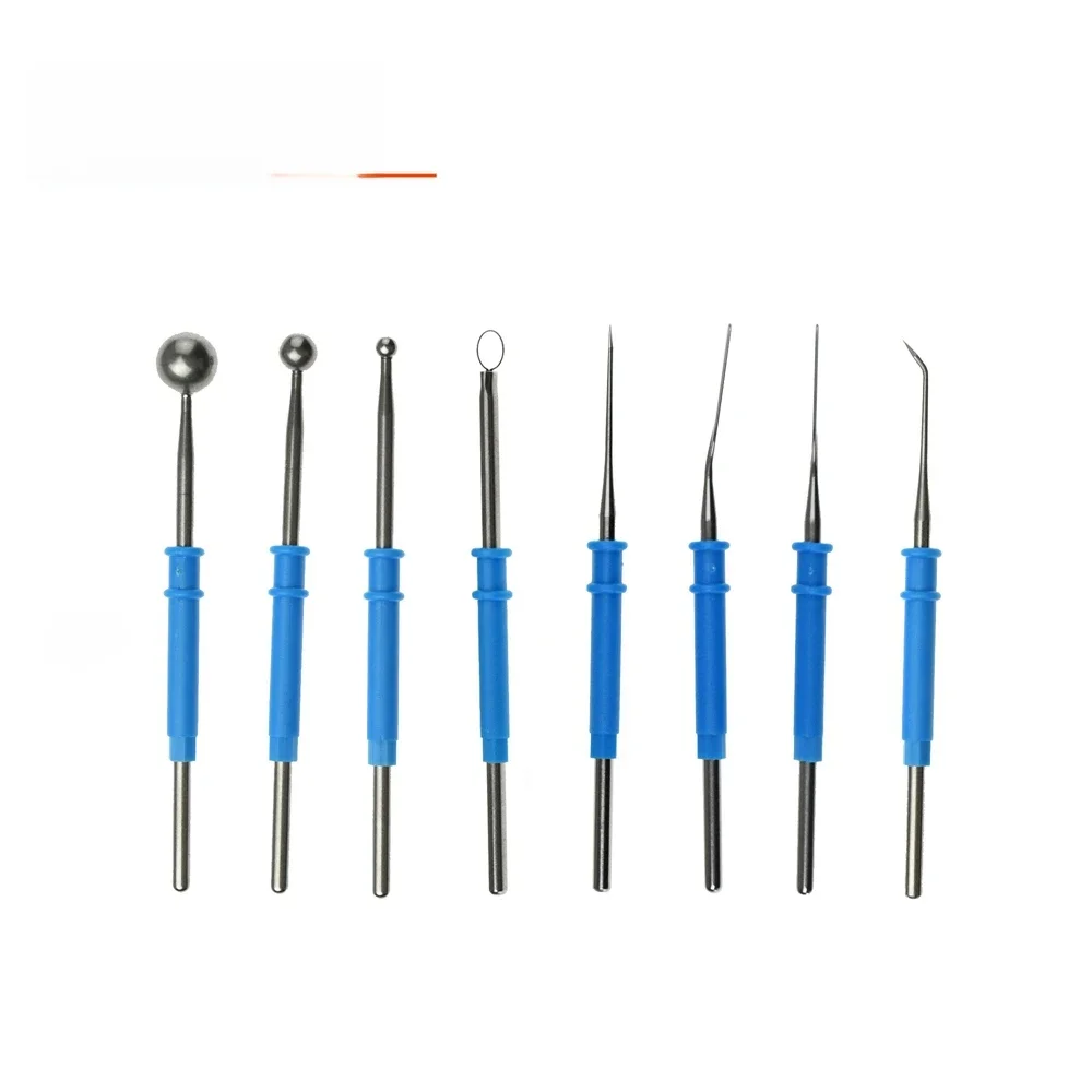 Ostrze/igła/kulka/elektroda okrągła do elektrochirurgii 70 mm*2,36 mm Zestaw 8 sztuk — zdjęcie 2