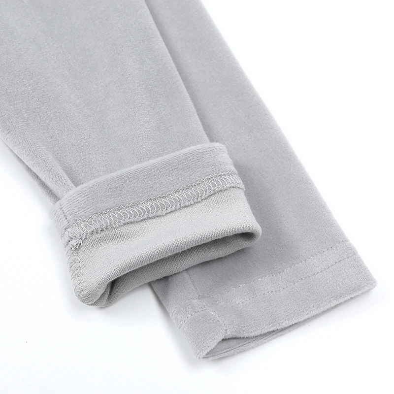 2024 frühling Kinder Mädchen Samt Anzug Langarm Hosen Feste Kleidung Für Infant Kleinkind Junge Pullover Sweatshirt Set Teenager Outfits – Detail 6