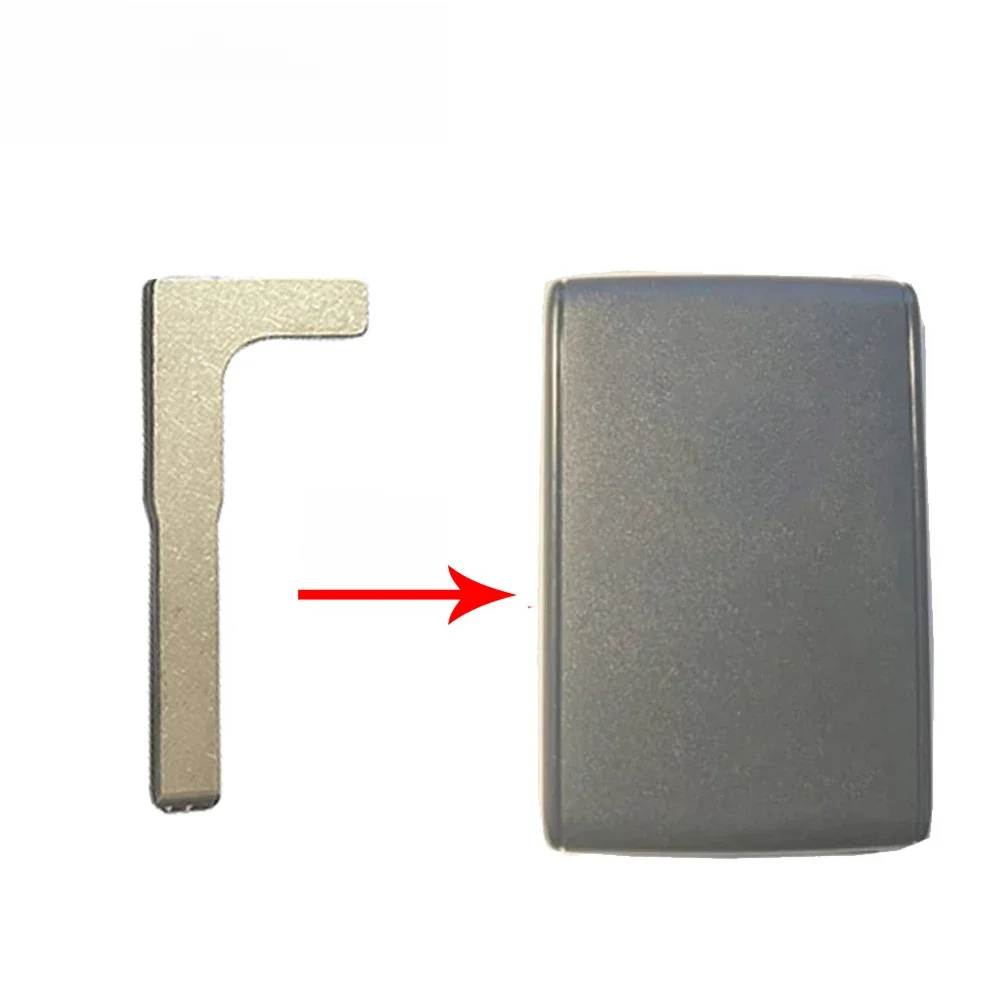 XNRKEY lame de clé d'urgence intelligente vierge lame non coupée pour Volvo S90 S60 S40 XC60 XC90 2016-2020 année clé de secours