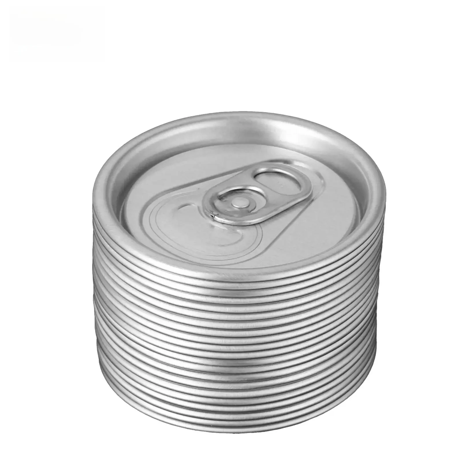 Couvercle à anneau nervuré en aluminium pour canettes de soda, couvercle de canette de soda, couvercle de protection à anneau de traction auto-scellant, couvercle supérieur à ouverture facile, 20