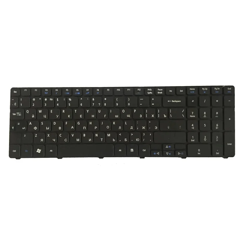 Nowy Laptop rosyjska klawiatura dla Acer Aspire 5750 5750G 5253 5333 5340 5349 5360 5733 5733Z 5750Z 5750ZG 5253G RU klawiatura czarny — zdjęcie 2