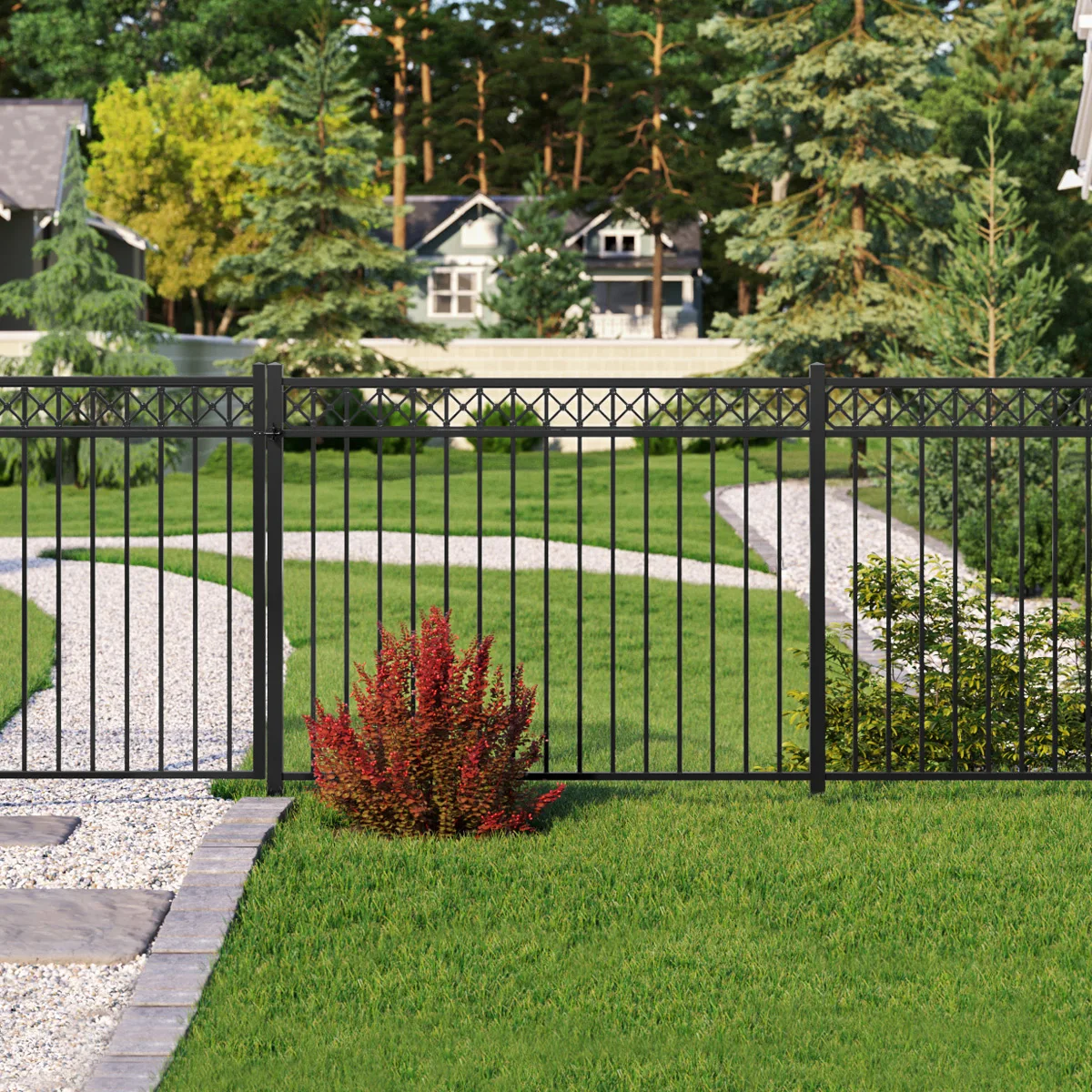 Made In China Aluminum Modern Fences Modern Aluminum Garden Fence Customized Aluminum Garden Fence Panels