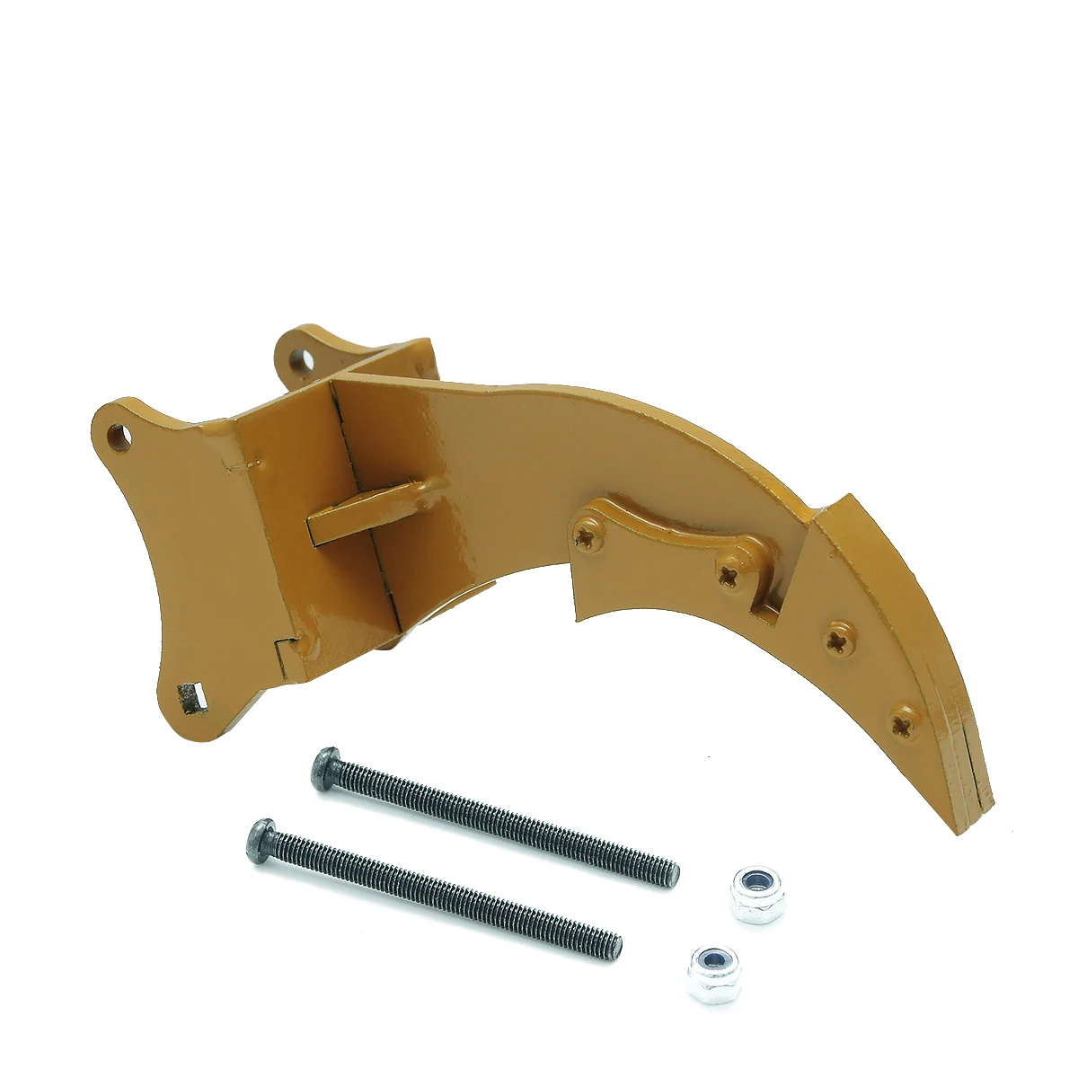 Full Metal DIY Ripper Attachment For Huina 1550/1580/1592/1593/1594/wltoys 16800 RC Excavator Model