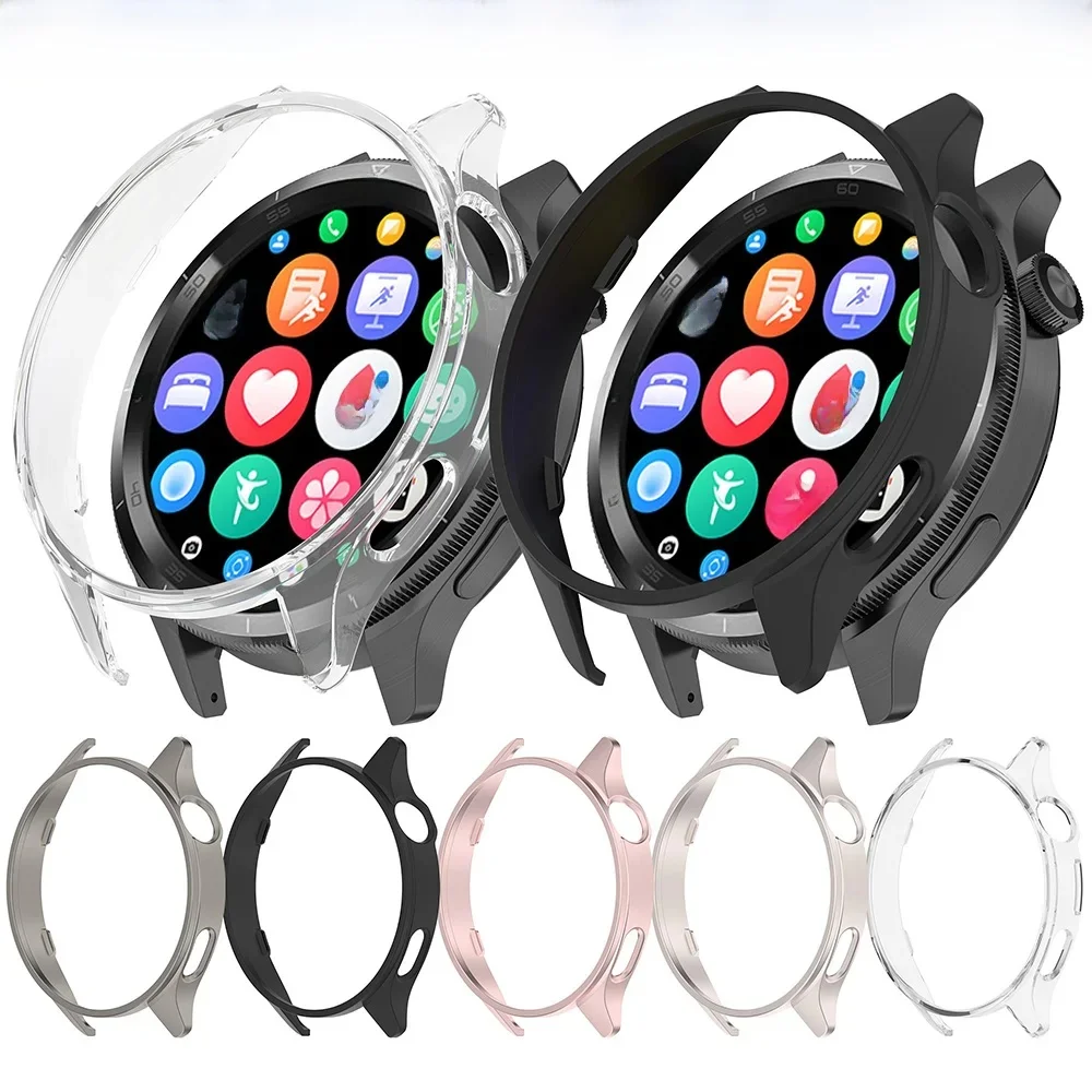 Boîtier creux en PC pour Xiaomi Watch S4, pas de protecteur d'écran Smartwatch, coque de pare-chocs antichoc pour Xiaomi Watch S4.