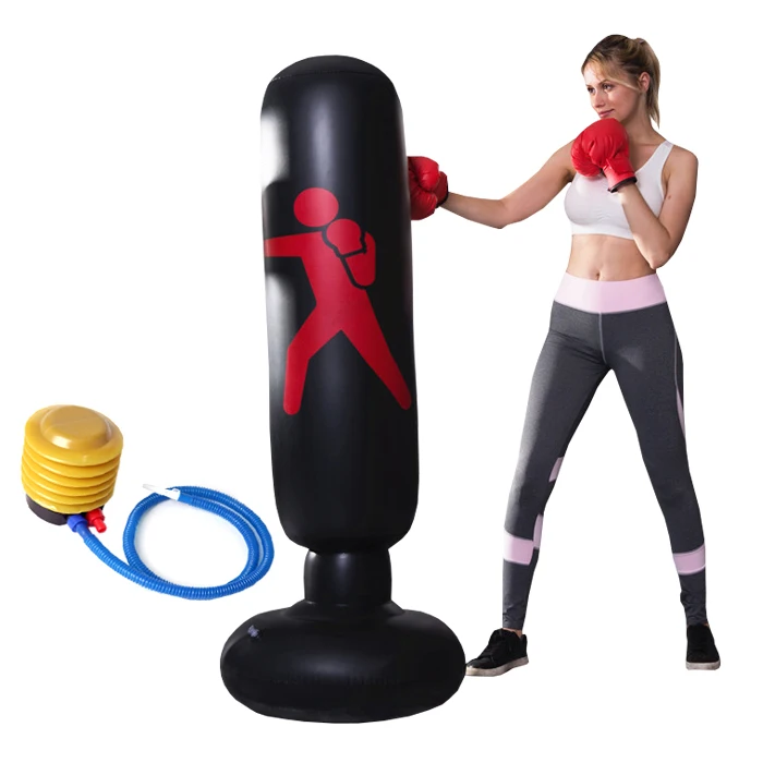 Home Sandbag Home Training Standing Boxing air with 150cm air pump