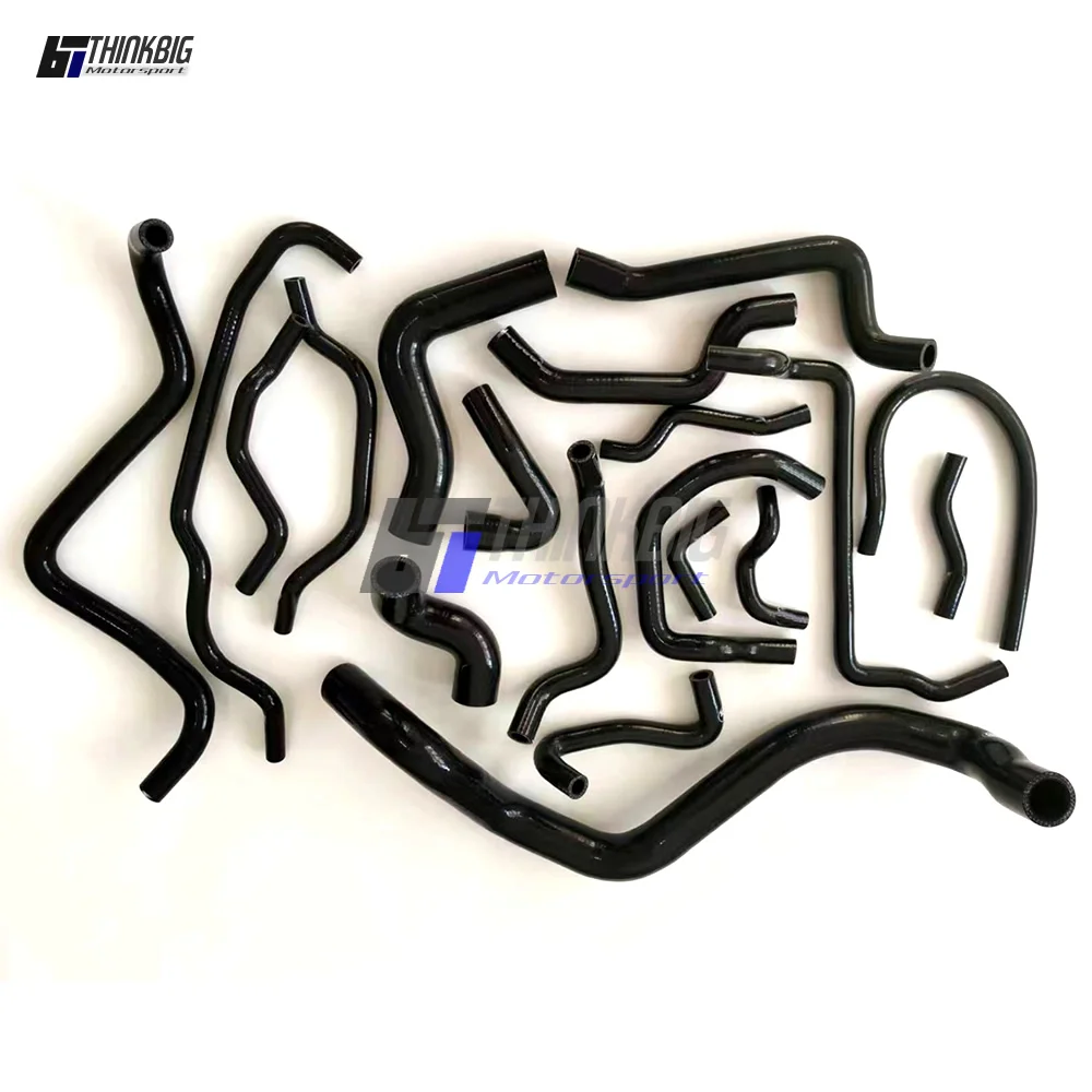 Silicone Radiator Hose Kit For 1998-2006 VW Jetta/Golf MK4 2.0L (19pcs)