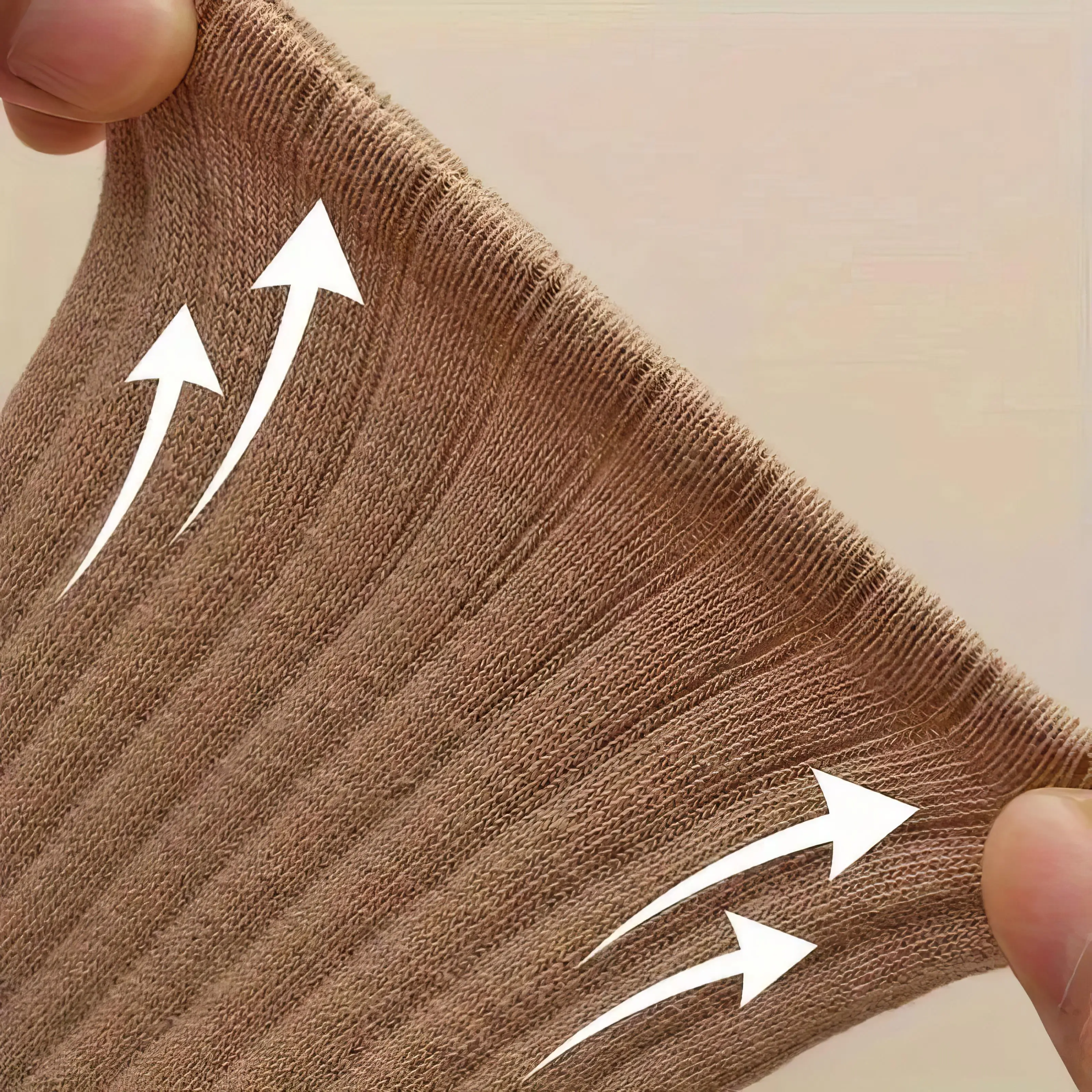 18 pares de calcetines gruesos de color caqui para otoño e invierno, con tela elástica gruesa para antideslizantes, adecuados para todas las estaciones