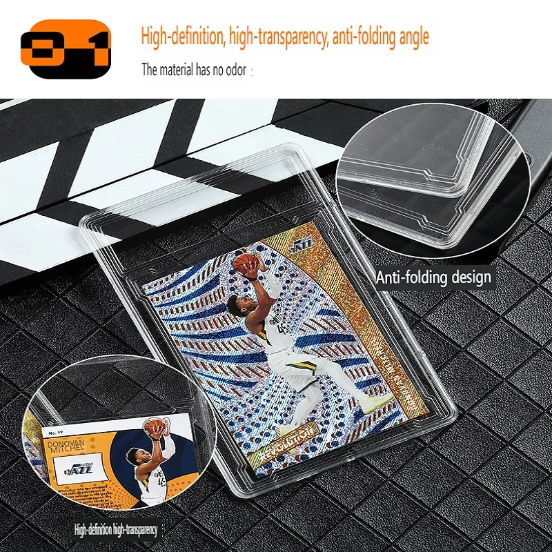 Dalles de Cartes à Collectionner PSA en Acrylique, Boîte d'Identification, 90x65mm, 1 Pièce