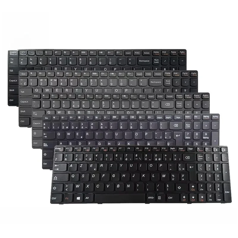 US/UK/RU/SP/FR/GR/SW/BE/TR/CF/CZ/LA NOWA klawiatura do laptopa Lenovo G500 G500AM G500AT G510 G510AT G510AM G505/AT G700/AT G710/AT — zdjęcie 2