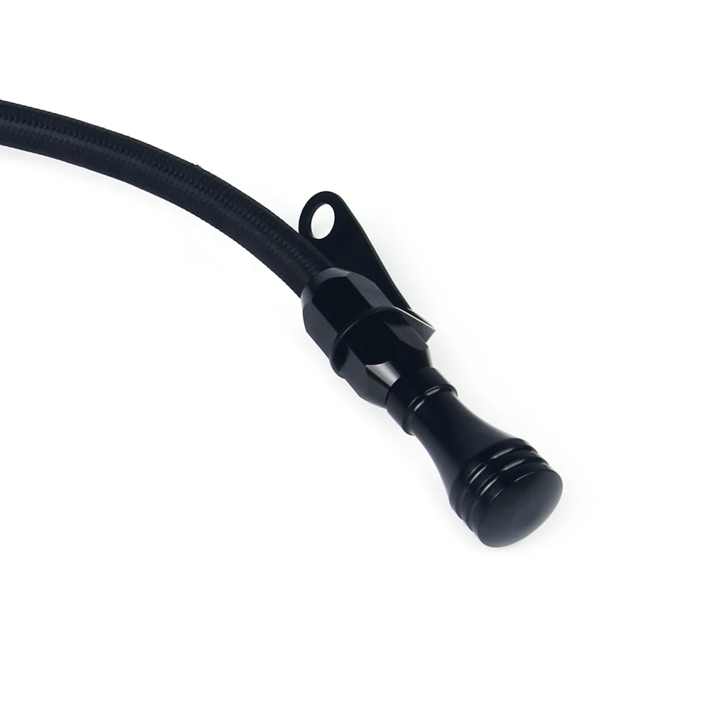Stainless Flexible Oil Dipstick for LS LSX LS1 LS2 LS6 4.8L 5.7L 6.0L 6.2L Black