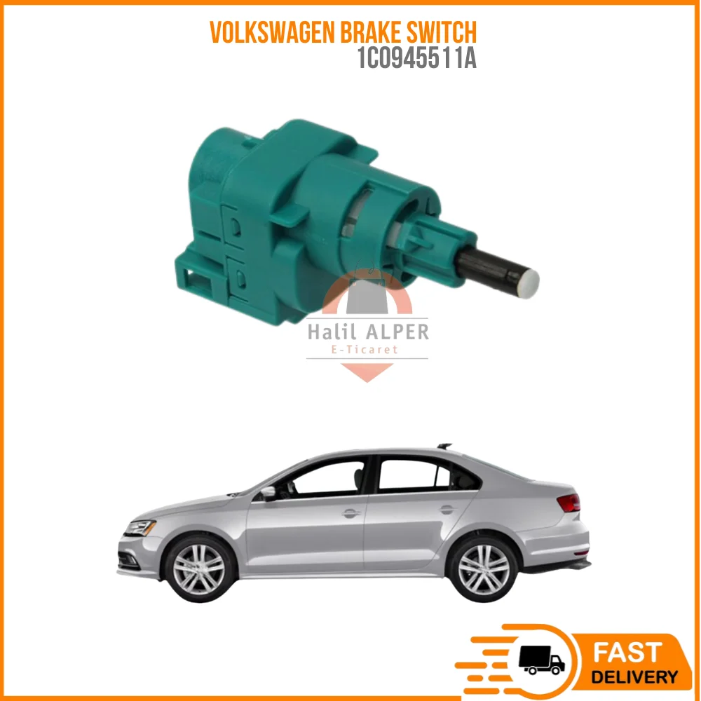 

FOR BRAKE SWITCH BORA-CADDY II-GOLF IV-JETTA-LEON OEM 1C0945511A SUPER QUALITY HIGH SATISFACTION AFFORDABLE PRICE FAST DELIVERY