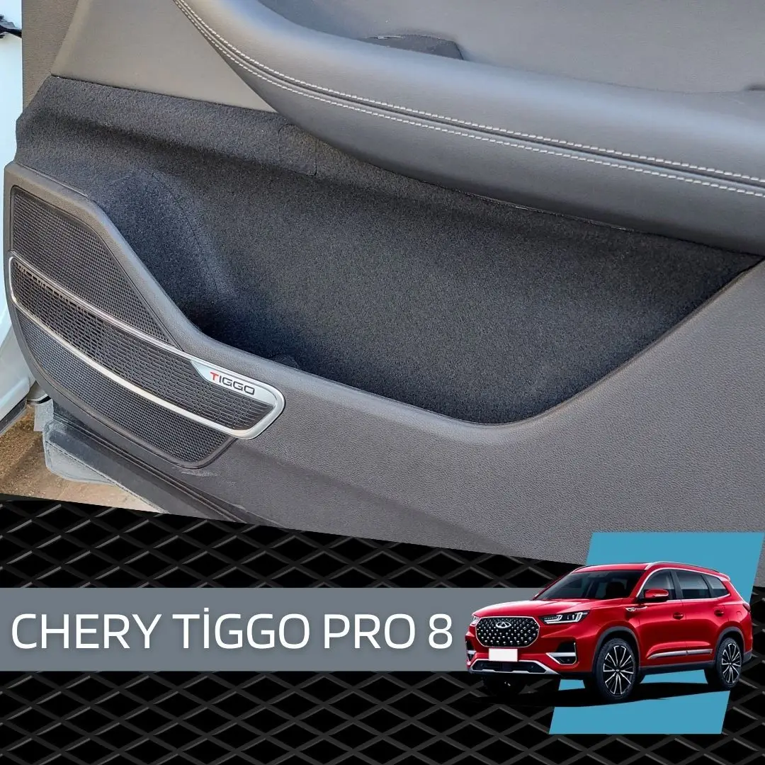 For Chery Tiggo 8 Pro soundproofing,acoustic insulated car vibration, soundproof, noise muffler for cars