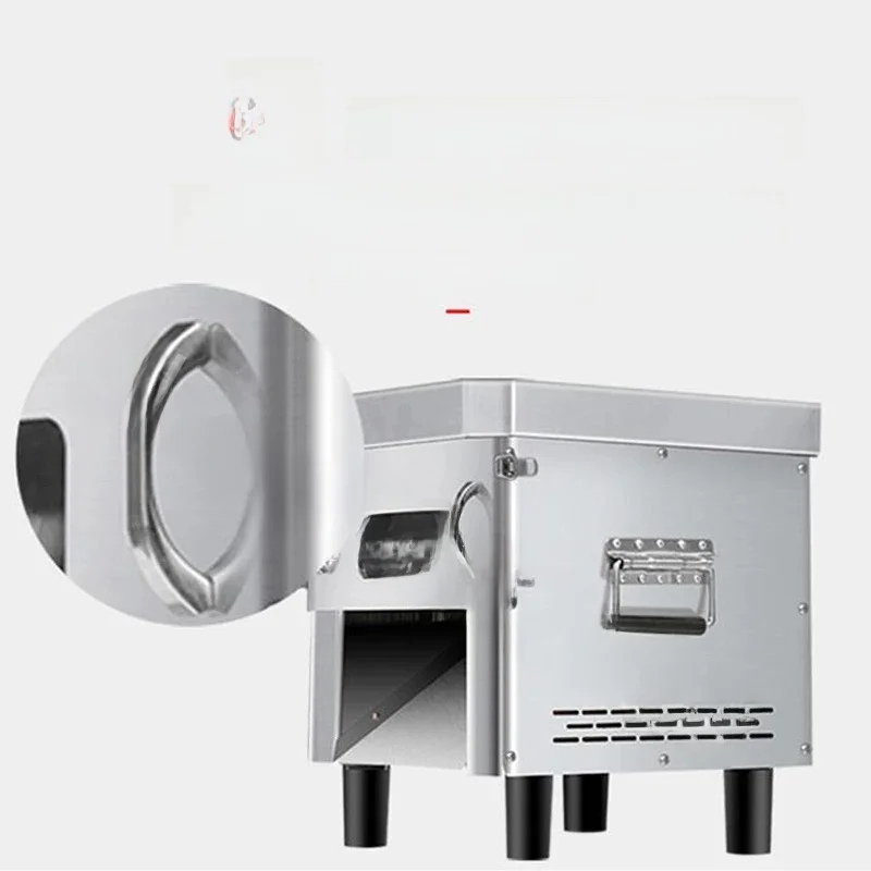 Stainless Steel Meat Cutter Commercial Desktop Slicer Fully Automatic Electric 220V 110V Shredded Vegetable Cutter Meat Grinder