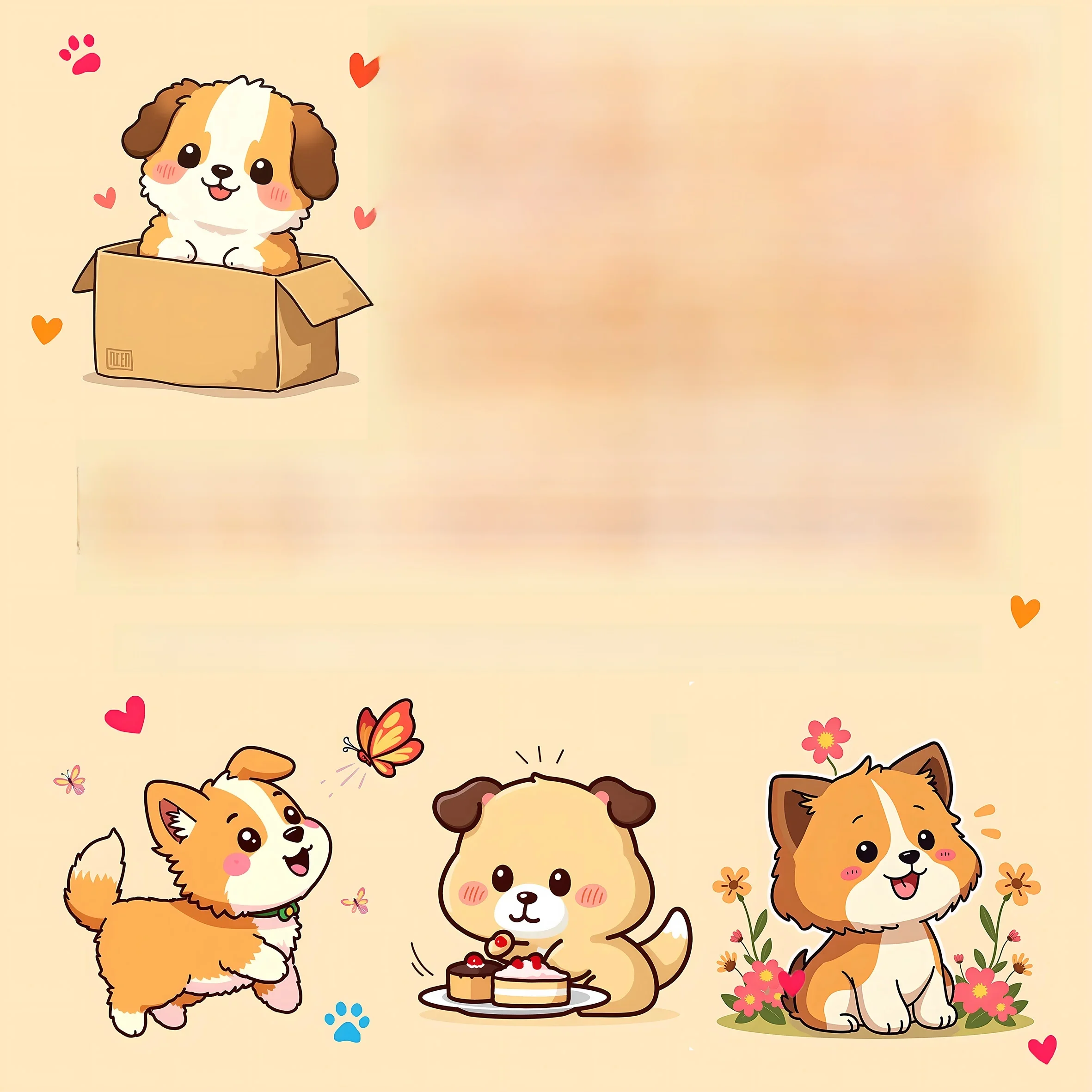 LEUKE HONDEN Vet-gemakkelijke patronen Kleurboek voor volwassenen Leuk tekenboek Perfect cadeau voor feest en verjaardag - afbeelding 2
