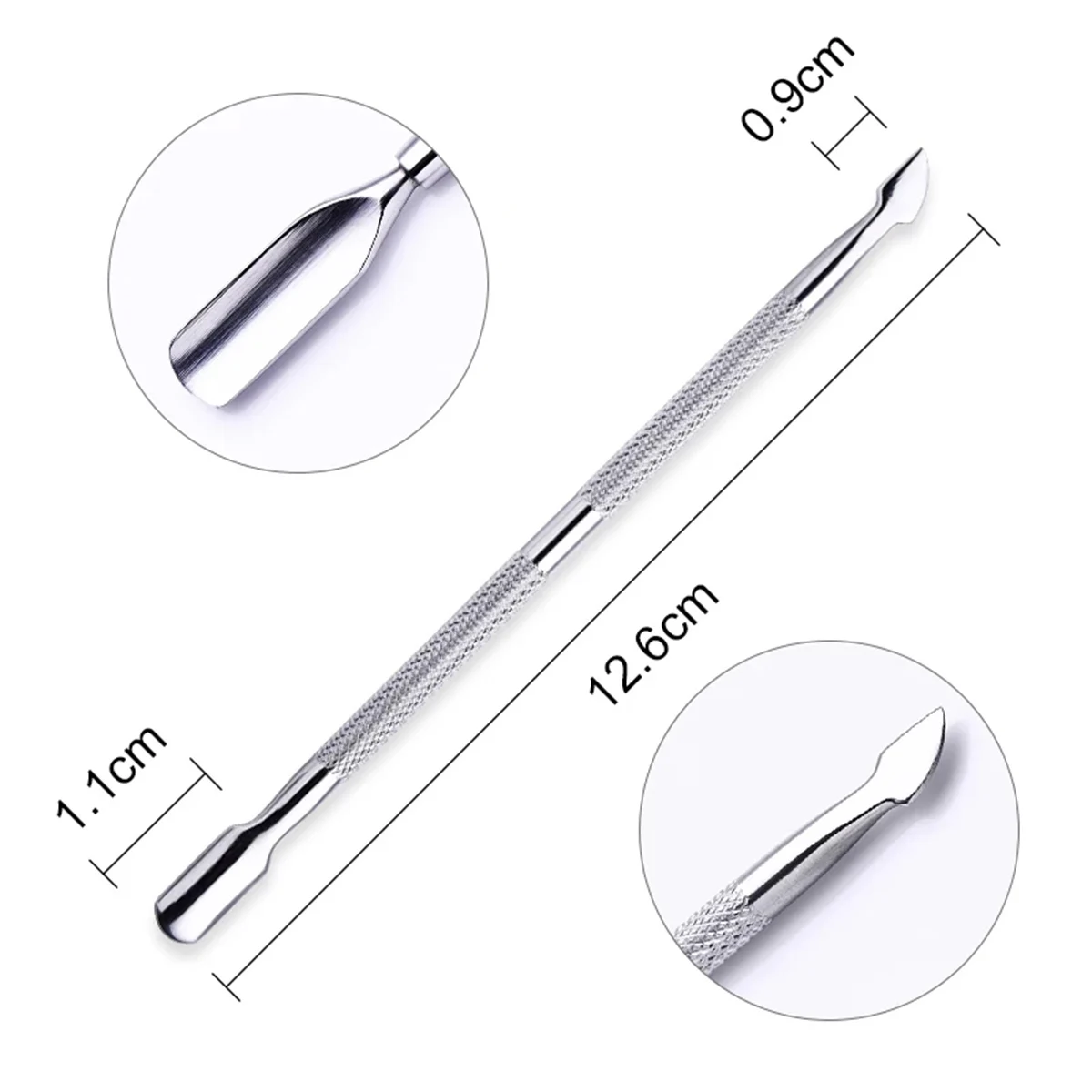 4 stks/set Professionele Rvs Nail Cutter Schaar Tangen Muti Functie Cuticle Pusher Remover Nail Care Manicure Kits