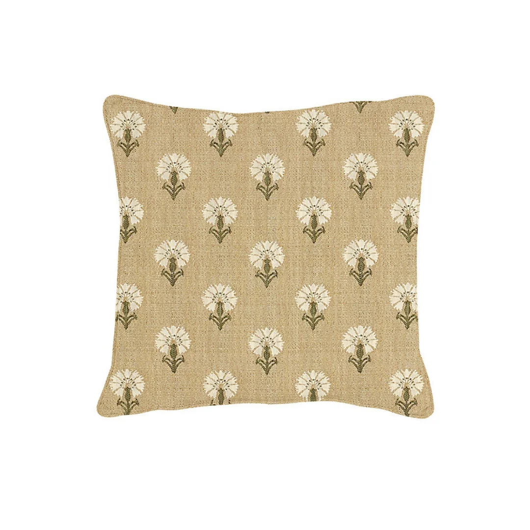 

16" x 16" Floral pattern pillow insert included