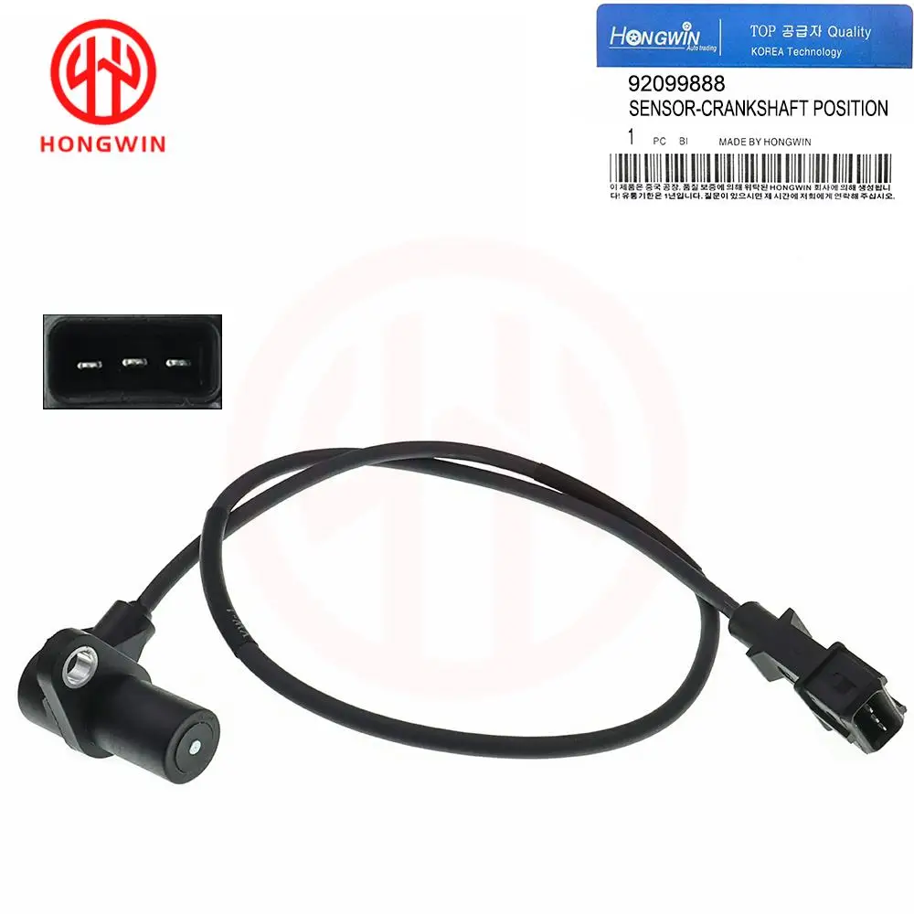

New Crankshaft Position Sensor 92099888 0261210273 0261210230 For GM Buick Sail 1.6L Chevrolet Aveo Peugeo Fiat