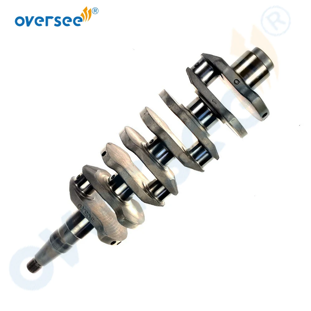 Oversee 6C5-11411-00 Marine Parts Crankshaft For Yamaha Outboard Motor 4 Stroke 50HP/60HP F60cETL F50LB 69W-11411-00