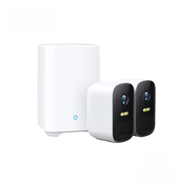 Eu5,00 Cam Activ- Caméra de sécurité domestique sans fil 2C, autonomie de la batterie 180 jours, compatible avec HomeKit, HD 1080p, pas de frais mensuels, UE et Royaume-Uni