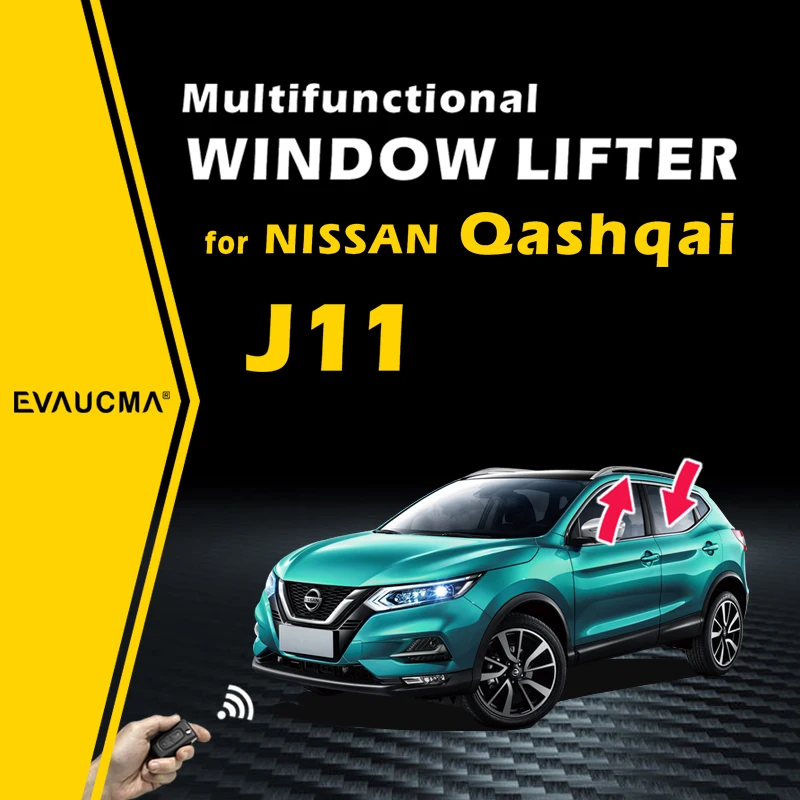 

Window Closer Lifter For Nissan Qashqai J11 2013-21 Automobile intelligent window closing device automatic glass closing device