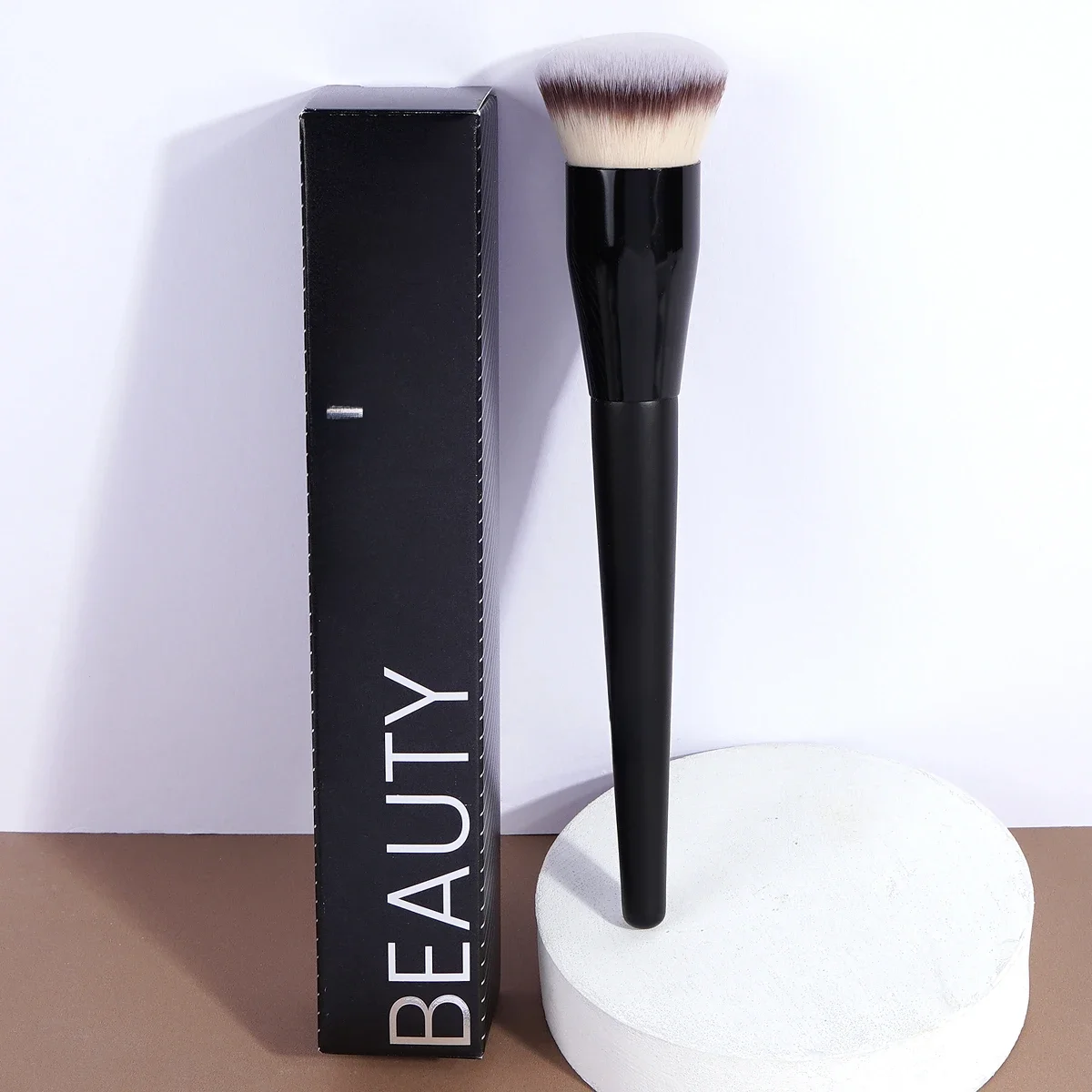 MAANGE 1 pièces pinceau de maquillage professionnel Kabuki fond de teint brosse visage Contour brosse pour crème liquide poudre polissage outils de maquillage