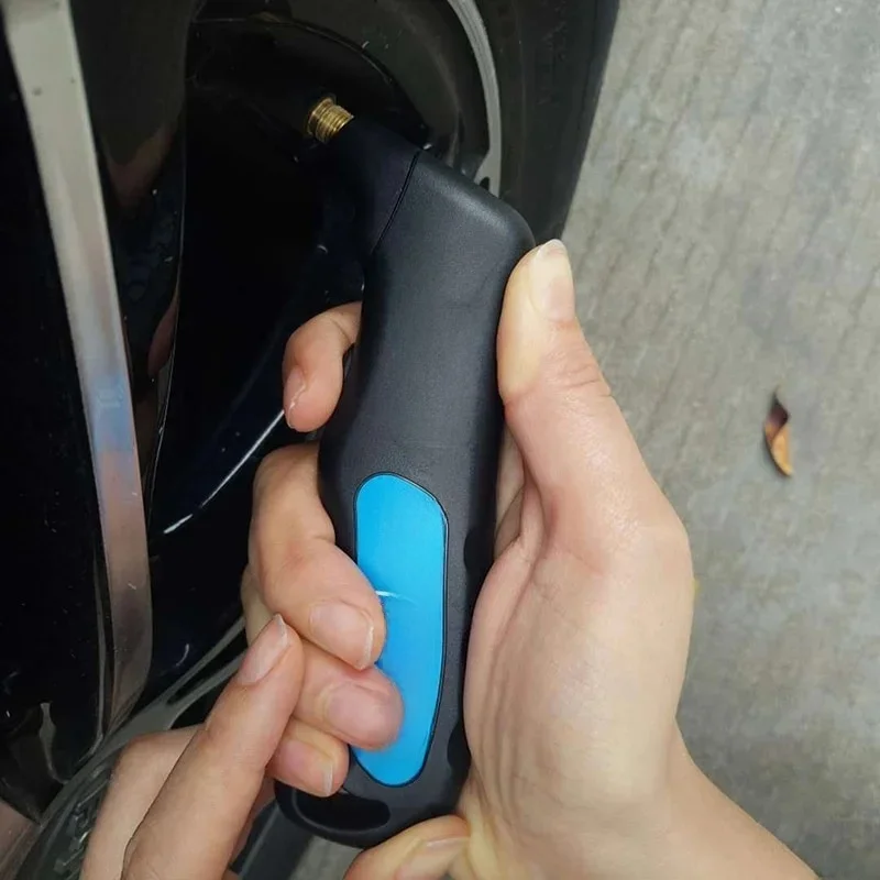 Manomètre numérique de pression d'air pour pneus de voiture, affichage LCD, manomètre, baromètres, testeur pour camion, moto, vélo, style