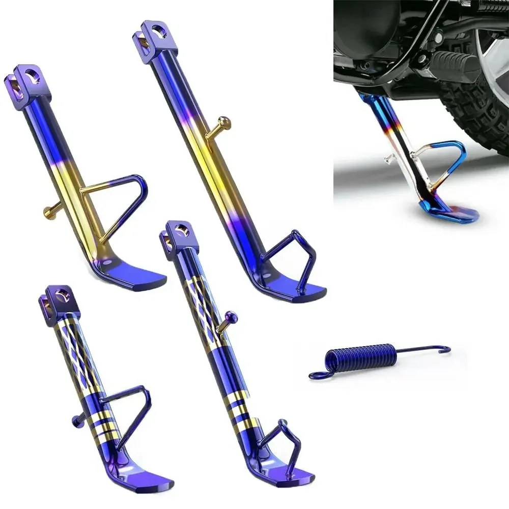 AliExpress NONE Motorcycle Kickstand Side Sidestand Holder Motorbike Parking Rack Support Foot for Motorcross Bike Scooter E-Bikes ATV