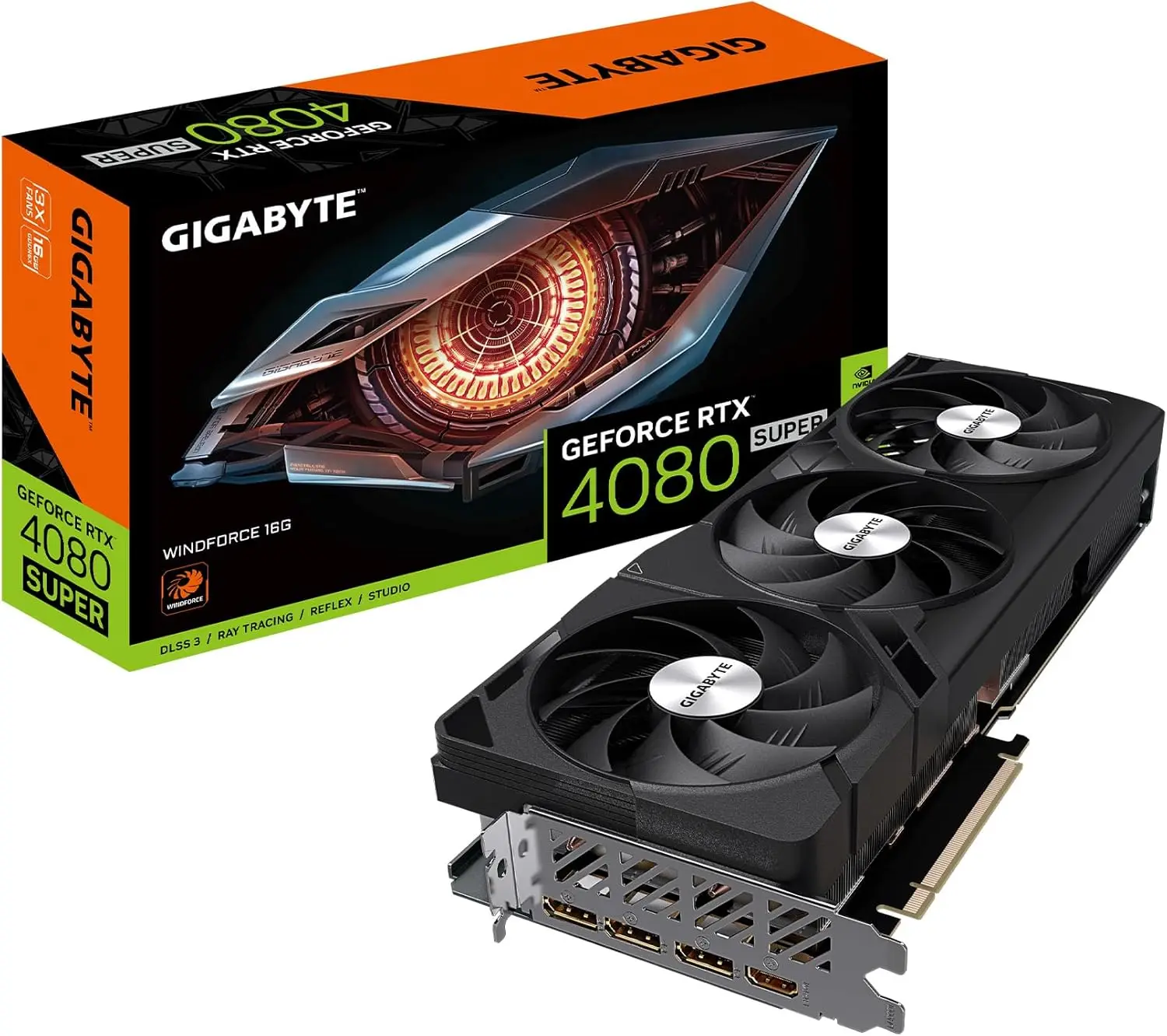 New Arrival RTX 4080 Super Gigabyte Gaming OC NVIDIA GeForce Video Card, 16GB GDDR6, DLSS, Ray Tracing