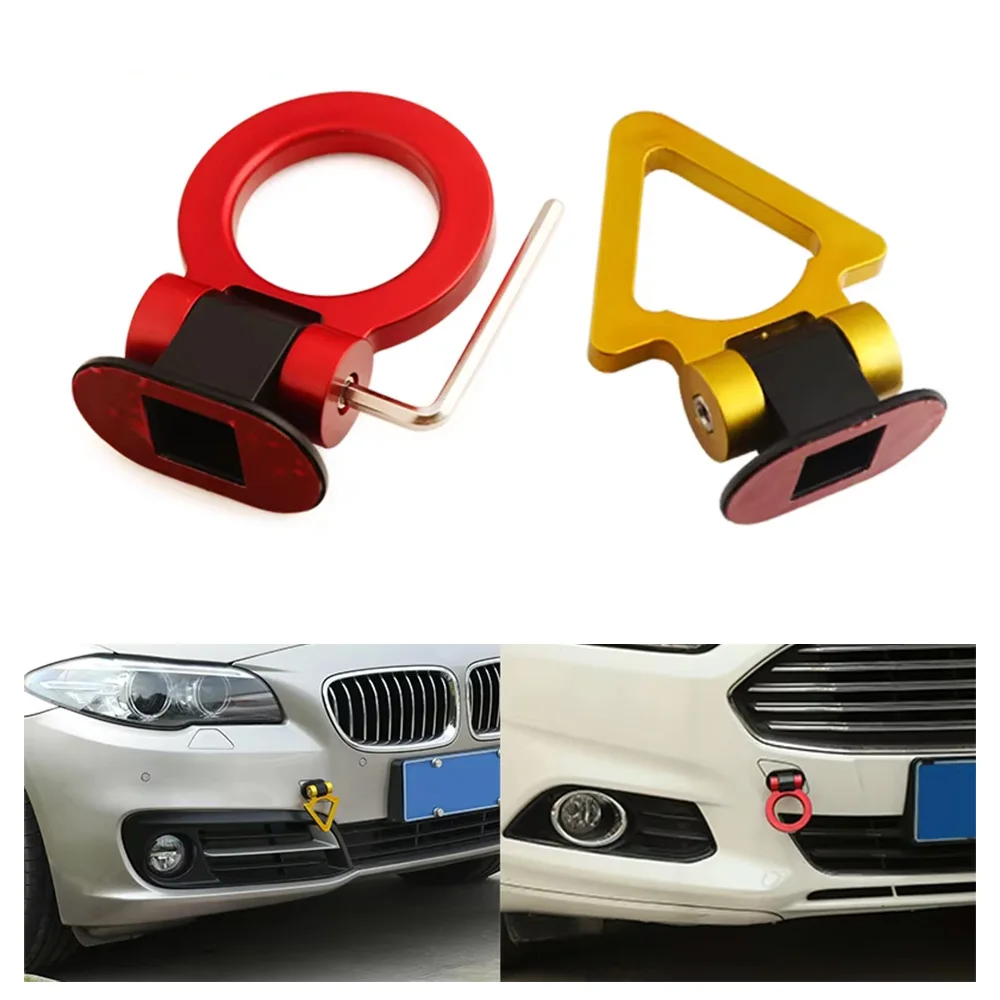 Universal ABS Bumper Car Sticker Adorn Car Simulation Tralier Tow Hook Kit Car Tow Strap/Tow Ropes/Hook/Towing Bars