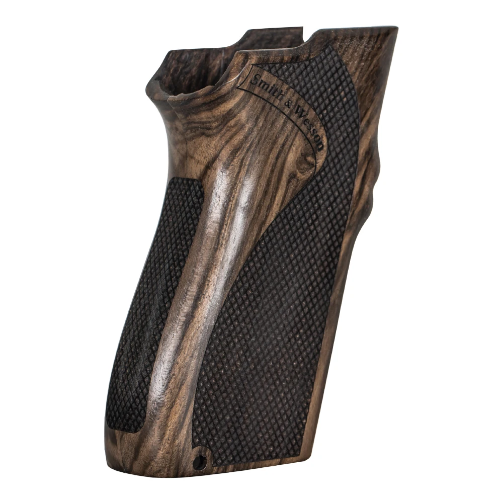 Imagem -03 - Salvatore Walnut Pistola Grip Revólver para Smith & Wesson 5904 Caça Acessórios