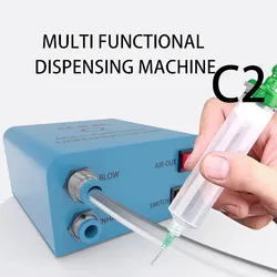 Fonlyu Global C2 Multifunctionele doseermachine voor Braket Adhesive Controller Flux Soldeerpasta Controller Dispenser