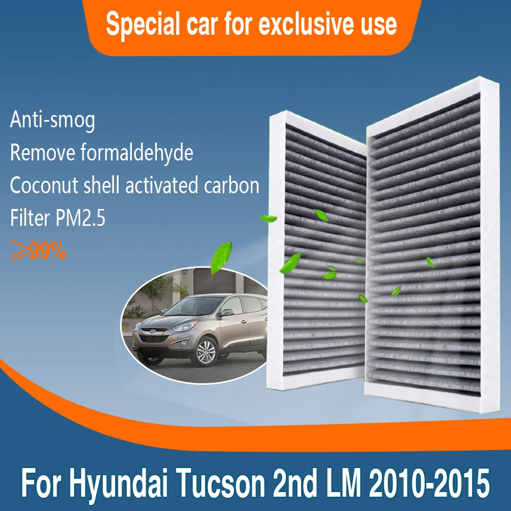 For Hyundai Tucson 2nd LM 2010~2015 2011 97133-2E250 Car Accessories Transit Filter External Cabin Filter Car Air Conditioner