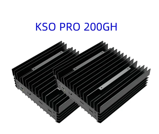 

Promo Offer New KS0 Pro, IceRiver KAS KS0Pro 200G Asic Miner 100W Kaspa Mining Crypto Machine, Free Shipping