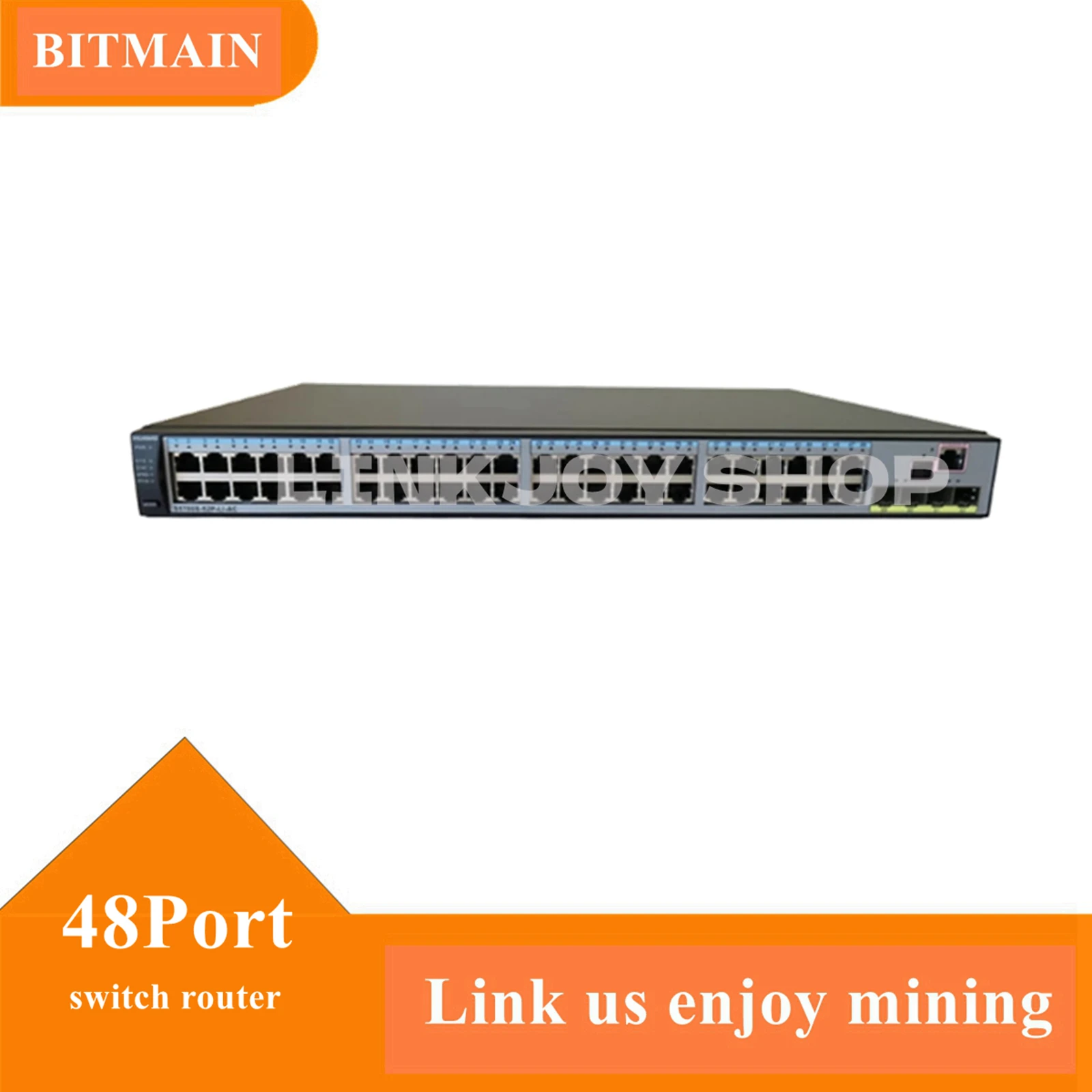 Interruptor de gestión de red de minería de criptomoneda/ETH, S5700-52P-LI-AC HW, 48 Gigabit, puertos eléctricos