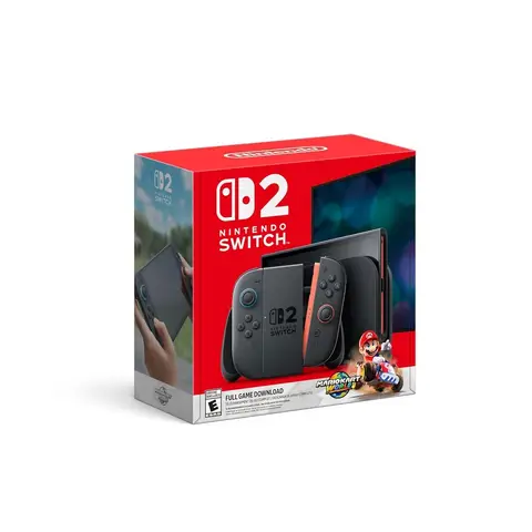 Nintendo Switch 2-Konsole und Mario Kart World Bundle